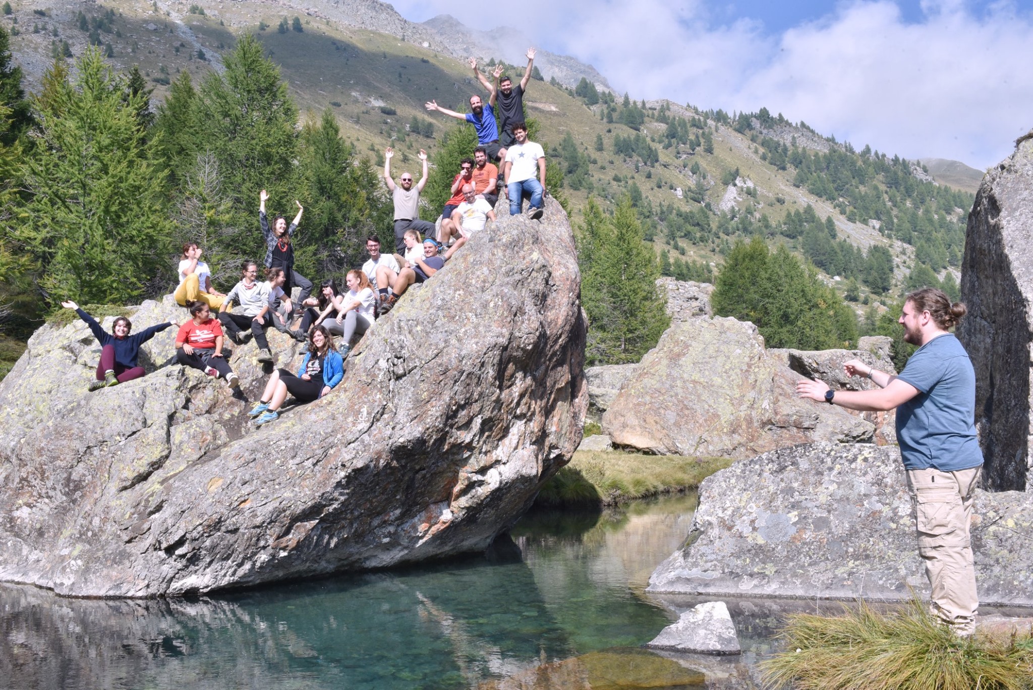 Il LabGiovani al Rifugio Bosio in Valmalenco, settembre 2019