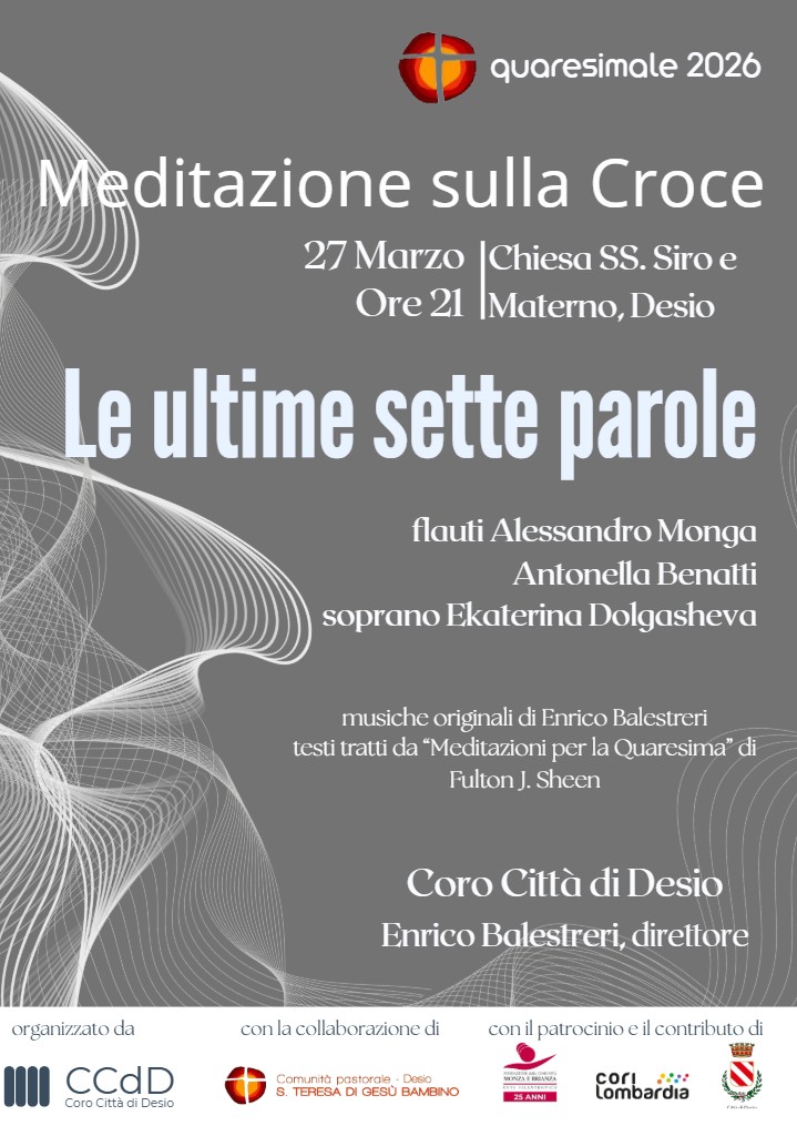 La locandina del concerto