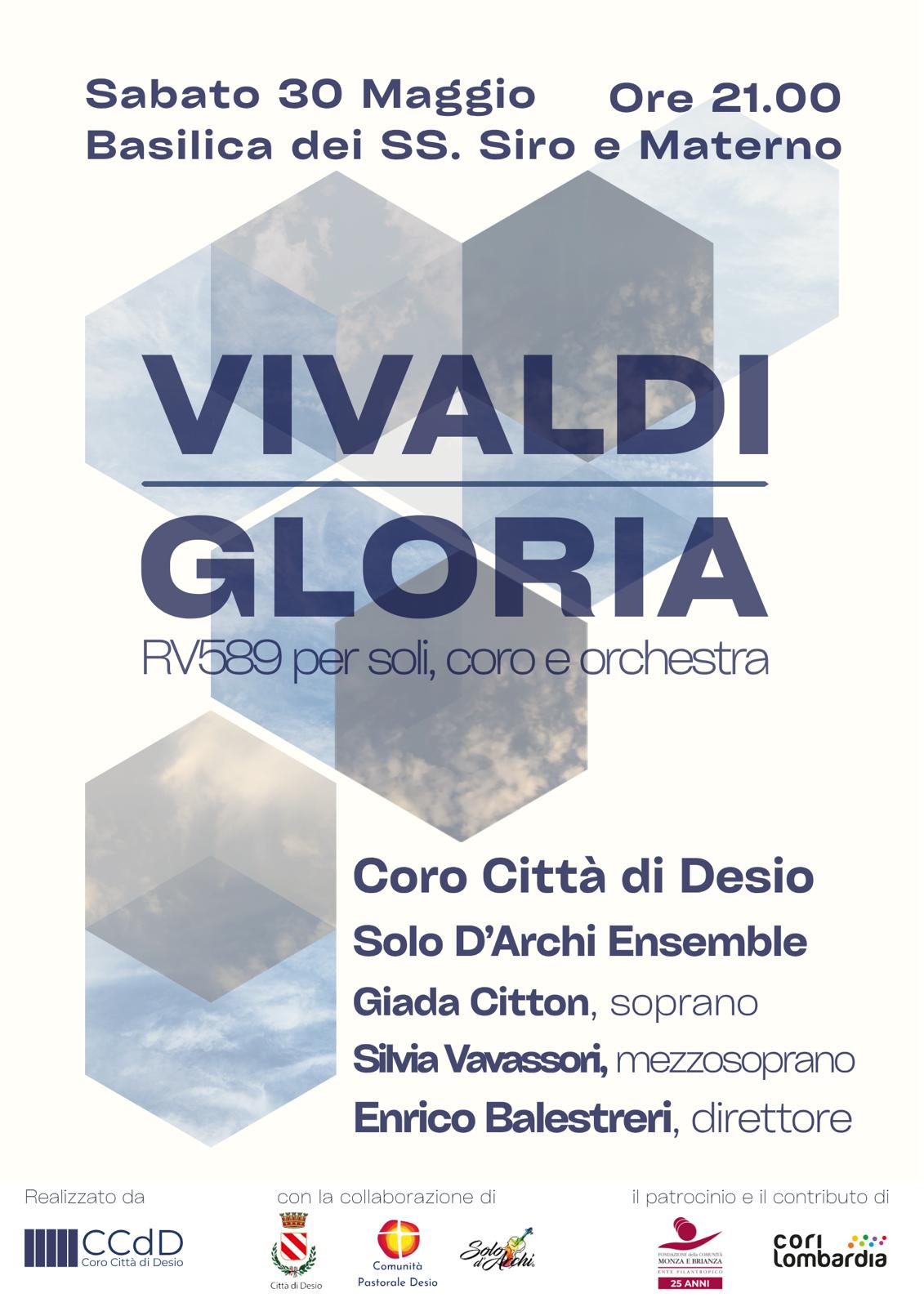 La locandina del concerto