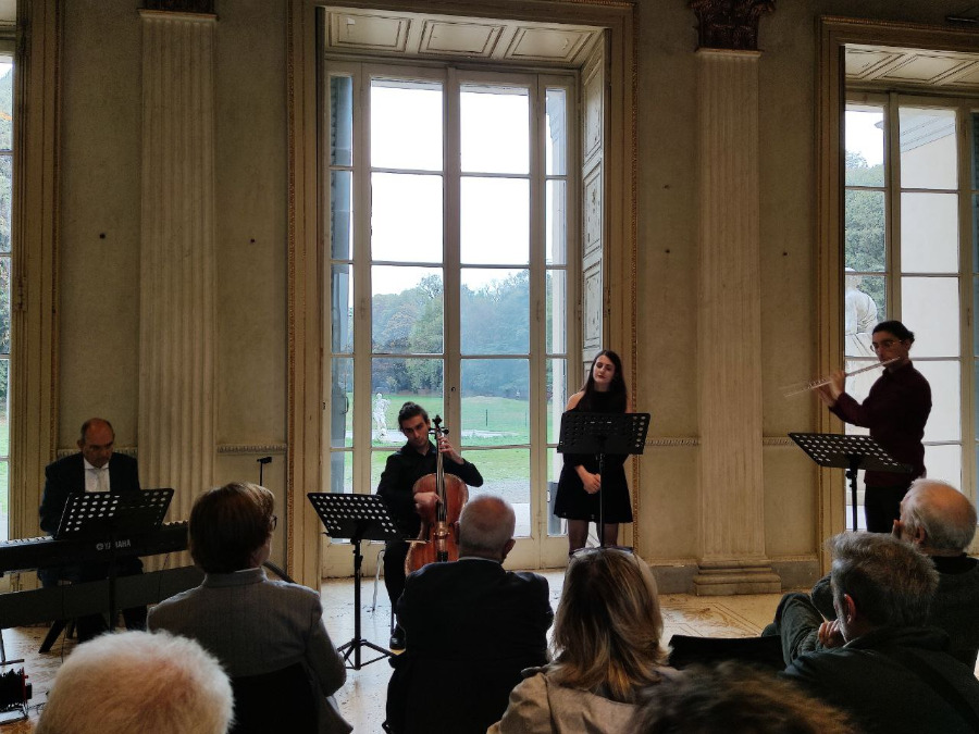 Un momento del concerto